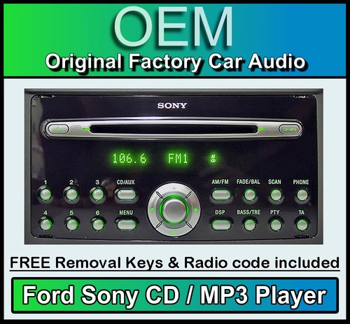 Lettore ford focus sony - cd,