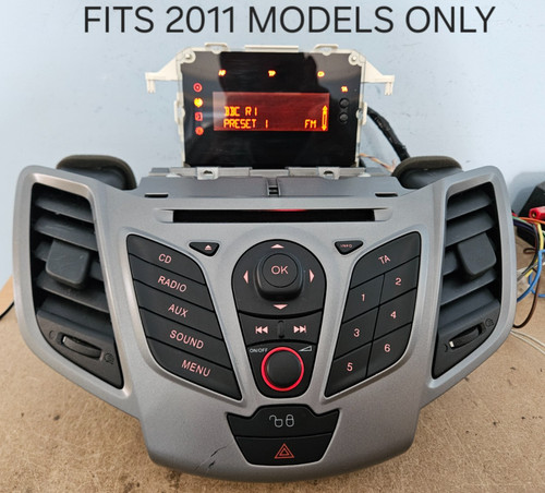 Ford fiesta mk7 2011 - 2011, autoradio